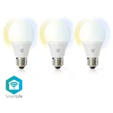 Smartlife WiFi LED Žarulja | E27 | 9W | 2700 - 6500 K | 3 komada