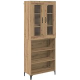  Highboard Umjetnički hrast 69,5 x 34 x 180 cm Konstruirano drvo | shoptok.hr