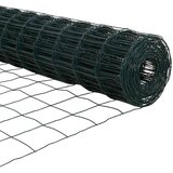 Euro ograda 0,4 x 10 m Željezo prekriveno PVC-om Zelena | shoptok.hr