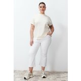 Trendyol Curve White Spanish Leg Jeans cene