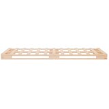 vidaXL Krevet od paleta 75 x 190 cm od masivne borovine 2FT6 mali | shoptok.hr