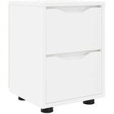  Noćni ormarić Bijelo 30 5 x 30 x 43 cm Konstruirano drvo | shoptok.hr