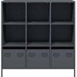  Visoka komoda antracit 101,5x39x103,5 cm od čelika | Eponuda.ba