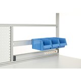 Treston Nosilna letev za odprte skladiščne posode, nosilnost 15 kg, za mizo širine 1073 / 1800 mm | Shoptok.si