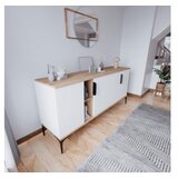 Hanah home komoda tarz oak white Cene