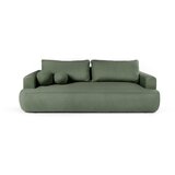 Bonami Selection Zelena raztegljiva sedežna garnitura iz tkanine bouclé 247 cm Quinoa – | Shoptok.si