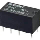 GS-SH-205D relej za tiskane pločice 5 V/DC 2 A 2 prebacivanje 1 St. Tube