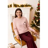 TRENDYOLMILLA ženski duks Twoaw26Kz00174, roze-roze | Eponuda.com