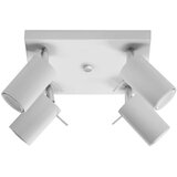  Sollux SL.0090 - Spot svetlo RING 4 4xGU10/10W/230V bela | Eponuda.com