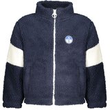 North Sails Dječja plava majica s kapuljačom s patentnim zatvaračem | shoptok.hr