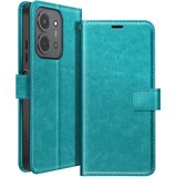 Oem Mayaxess, Denarnica etui za Xiaomi Redmi 15C z zapestnim trakom in funkcijo stojala, Turkizna, (5000208753) | Shoptok.si