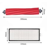 INORCO Združljivo z Max, Max+, Plus,t8 Hepa Filter Robotski sesalnik Rezervni deli Glavna stranska krtača Krpa za brisanje, (22028676) | Shoptok.si
