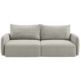 Makamii Svijetlo siva sklopiva/s prostorom za odlaganje sofa 238 cm Kalena – Cijene