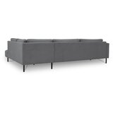 Scandic temno siva kotna sedežna garnitura (desni kot) hero – | Shoptok.si