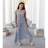 UR/CEO Blue floral dress Licciana | shoptok.hr