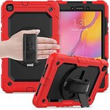 JTech Ohišje z vrtljivim stojalom za Samsung Galaxy Tab A 8.0 2019 Red, (22025520) | Shoptok.si
