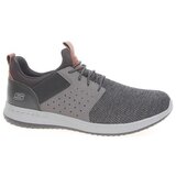 Skechers Niske tenisice 'Delson Camben' tamo siva / crna | shoptok.hr