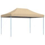 Šator za svadbe - šator za zabave Bež 292 x 440 x 315 cm Oxford tkanina - Bež Bez bočnog zida Da | shoptok.hr
