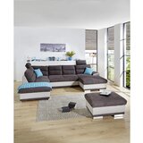 Premium Living Sedežna Garnitura Seaside, Z Ležiščem, Predalom, Oblika U | Shoptok.si