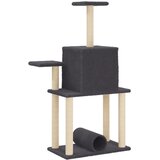  Penjalica za mačke sa stupovima za grebanje tamnosiva 122 cm | Shoptok.si