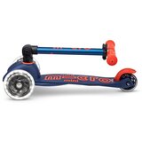  dječji sklopivi romobil mini deluxe led navy blue | shoptok.hr