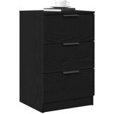  Noćni ormar 2 pcs Crni hrast 40 x 65 x 65 cm Konstruirano drvo | shoptok.hr