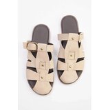 Trendyol Shoes ženske papuče Takss26Te00002, bež Cene