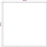  Tepih ORIZ Tamno plava 200 x 200 cm 100% poliester - Tamno plava 200 x 200 cm | shoptok.hr