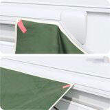 vidaXL Platno otporno na vodu Zelena 300 x 240 cm | shoptok.hr