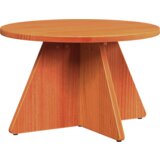 3 Klubska miza 3 pcs Voščeno rjava 49 x 49 x 30 cm Trdna borovina, (5000073419) | Shoptok.si