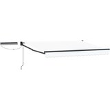  Električni zložljiv senčnik Bela 3,5 x 2,5 m, (5000206401) | Shoptok.si