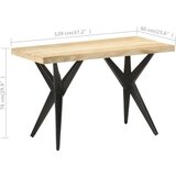  Blagovaonski stol 120 x 60 x 76 cm od masivnog drva manga | shoptok.hr
