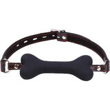 Ida Leather - nastavci za usta u obliku kosti (crni) | shoptok.hr