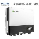 Growatt sph3000tlbl-up Solarni Monofazni Hibridni Inverter 3kW ( 4542 ) | ePonuda.com