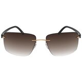  Muške Sunčane naočale Silhouette Spielberg 8722 61/17 Brown | shoptok.hr