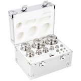Kern Set utega 354-076, OIML klasa M2, nazivna vrijednost 1 g - 2 kg, gumb, fino tokareni nehrđajući čelik, u aluminijs Cijene