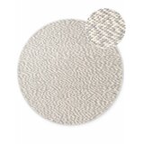 Elle Decoration Svetlo siva/kremno bela ročno tkana volnena okrogla preproga ø 160 cm Lyon Beans – | Shoptok.si