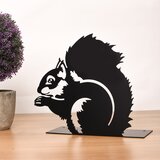Atelier Del Sofa dekorativna figura squirrel, 22x22 cm, 1.5 mm, crna | ePonuda.com