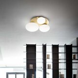 Ideal lux - led plafonsko svetlo ninfea 3xGX53/9W/230V zlatna | Eponuda.com