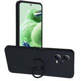 SILIKONSKA RING maska za XIAOMI Redmi NOTE 12 5G črna | Shoptok.si