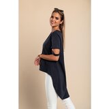 Fenzy Asimetrična Kratka Majica Vebtura, Temno Modra | Shoptok.si
