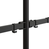  Nosač za monitor crni čelični VESA 75/100 mm | shoptok.hr