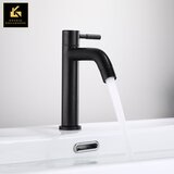 Kranig Kraanwerk kontakt senzorska pipa | brez dotika | pipa za umivalnik in fontano | senzorska pipa | pipa za hladno vodo | darento | mat črna, (21731948) | Shoptok.si
