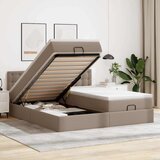  Okvir kreveta s madracima cappuccina 200x200 cm umjetna koža | shoptok.hr