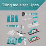 Total 11-delni set orodij za polaganje ploščic (THKTTS1106) | Shoptok.si