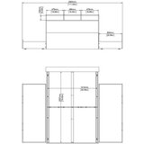 Tvilum Bračni krevet u dekoru hrasta s prostorom za odlaganje bez podnice 140x200 cm u prirodnoj boji Ikast – | shoptok.hr