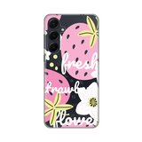 torbica silikonska print skin za samsung A556B galaxy A55 fresh pink