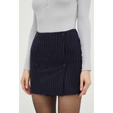 Silvian_Heach Suknja boja: tamno plava, mini, ravna | shoptok.hr
