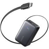 Anker Nano 10000mAh, 45W, sa ugrađenim USB-C kablom na izvlačenje, Power Bank crni Cene