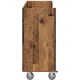 Golf ormar s kotačem Jednobojno Staro drvo 120 x 45 x 98 cm | shoptok.hr